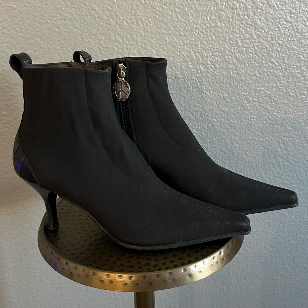 Donald J. Pliner Suede Booties